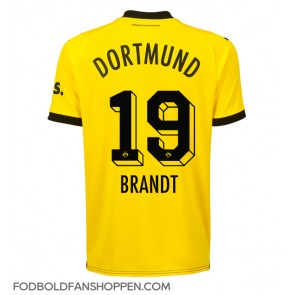 Borussia Dortmund Julian Brandt #19 Hjemmebanetrøje 2023-24 Kortærmet